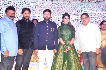Celebs at Talasani Srinivas Yadav Daughter Wedding Reception
